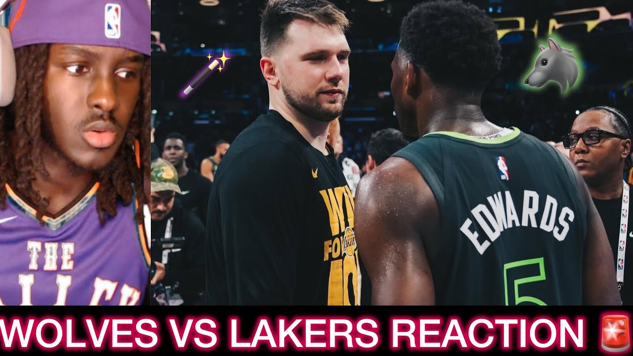Reaction To Wolves Vs Lakers Playoffs Game 5 Highlights