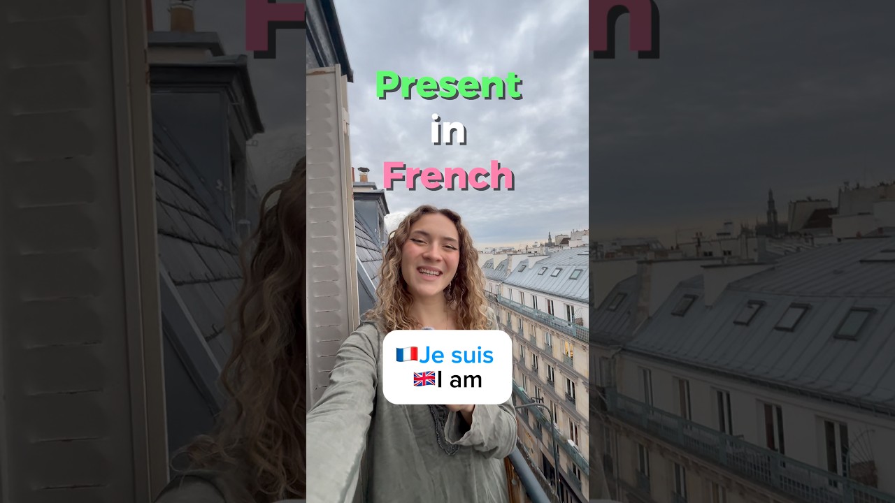 Present tense in French 😄🇫🇷 