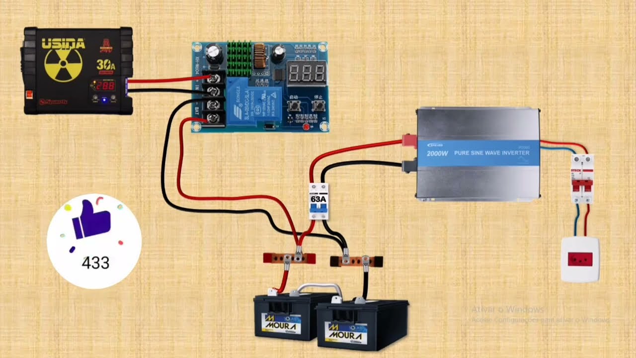 Plaquinha XH-M604, Como Ligar e Configurar Essa CONTROLADORA DE CARGA de BATERIAS!