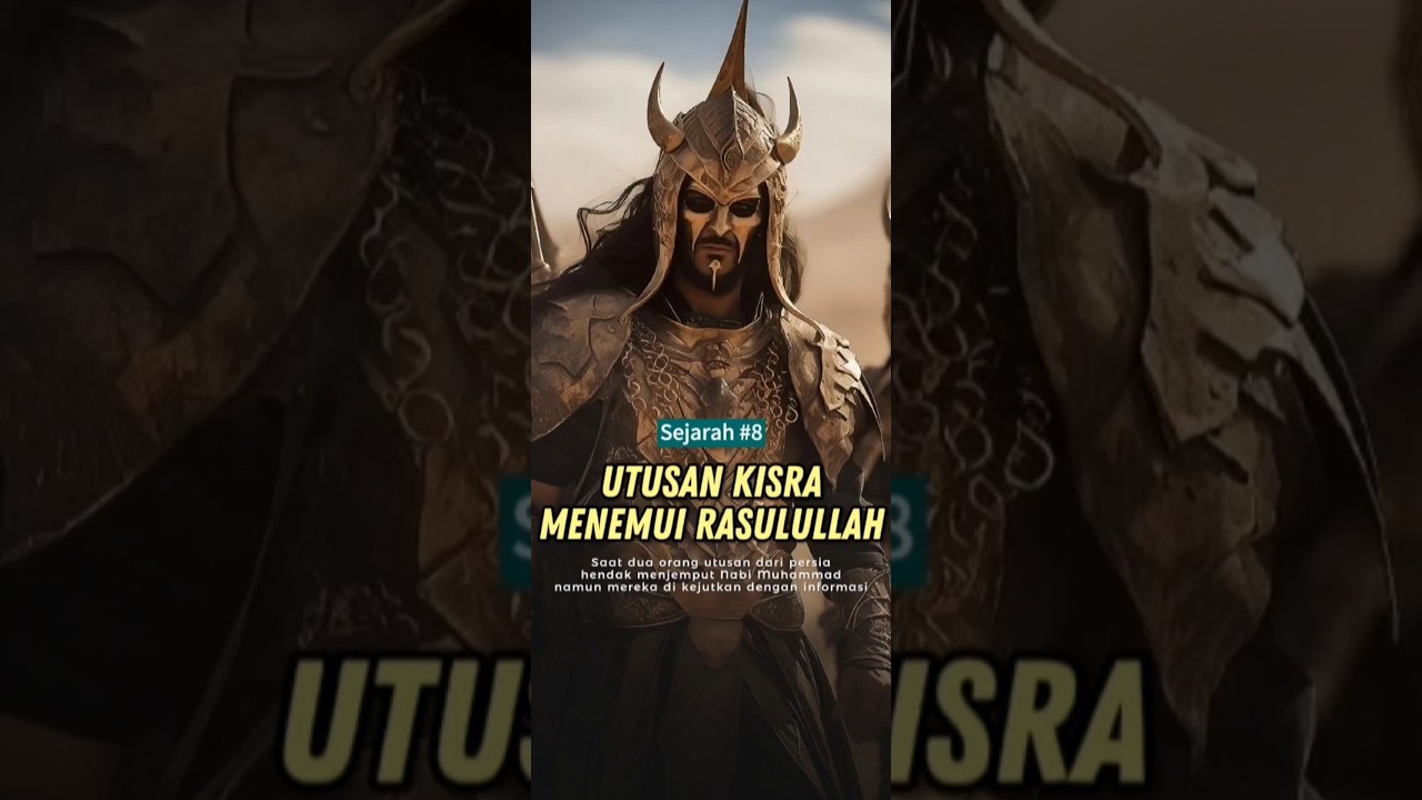 Saat Dua utusan Kisra hendak menjemput Rasulullah #history #kisahnabi #kisahnabidanrasul #faktaunik