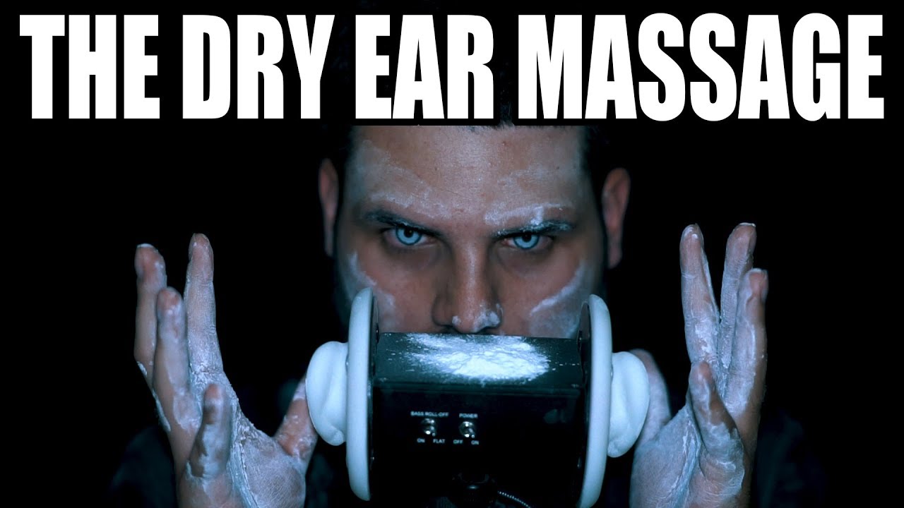 ASMR The Dry Ear Massage