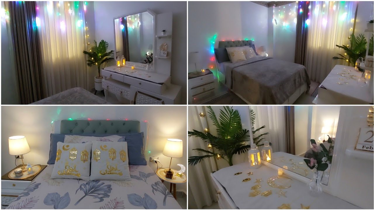 جوله بعد فرش زينه رمضان2026🌛✨️فى غرفة نومى متوقعتش تطلع بالجمال ده💃رمضان فى بيتى حاجة تانية🫶