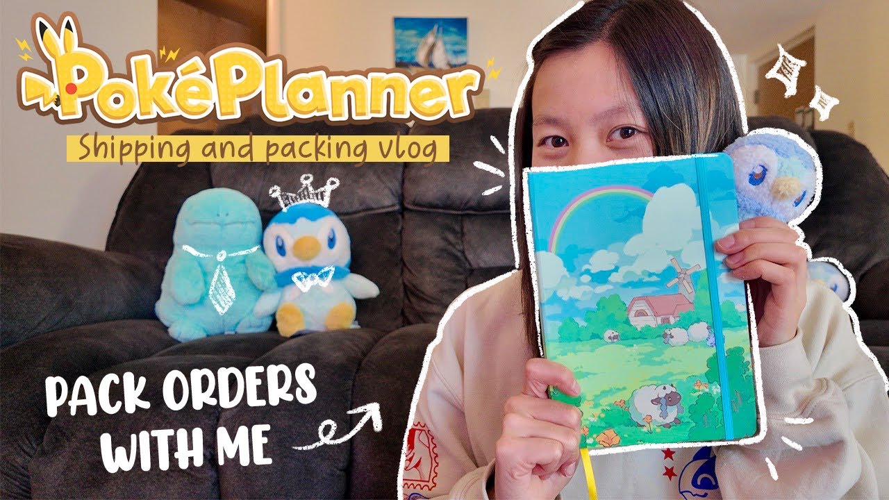 Packing orders for PokePlanner | Vlog