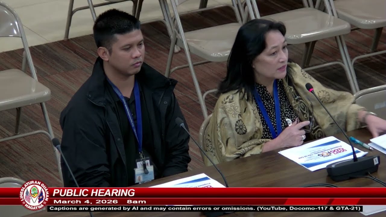 Public Hearing -  Senator Jesse A. Lujan - March 4, 2026  8AM