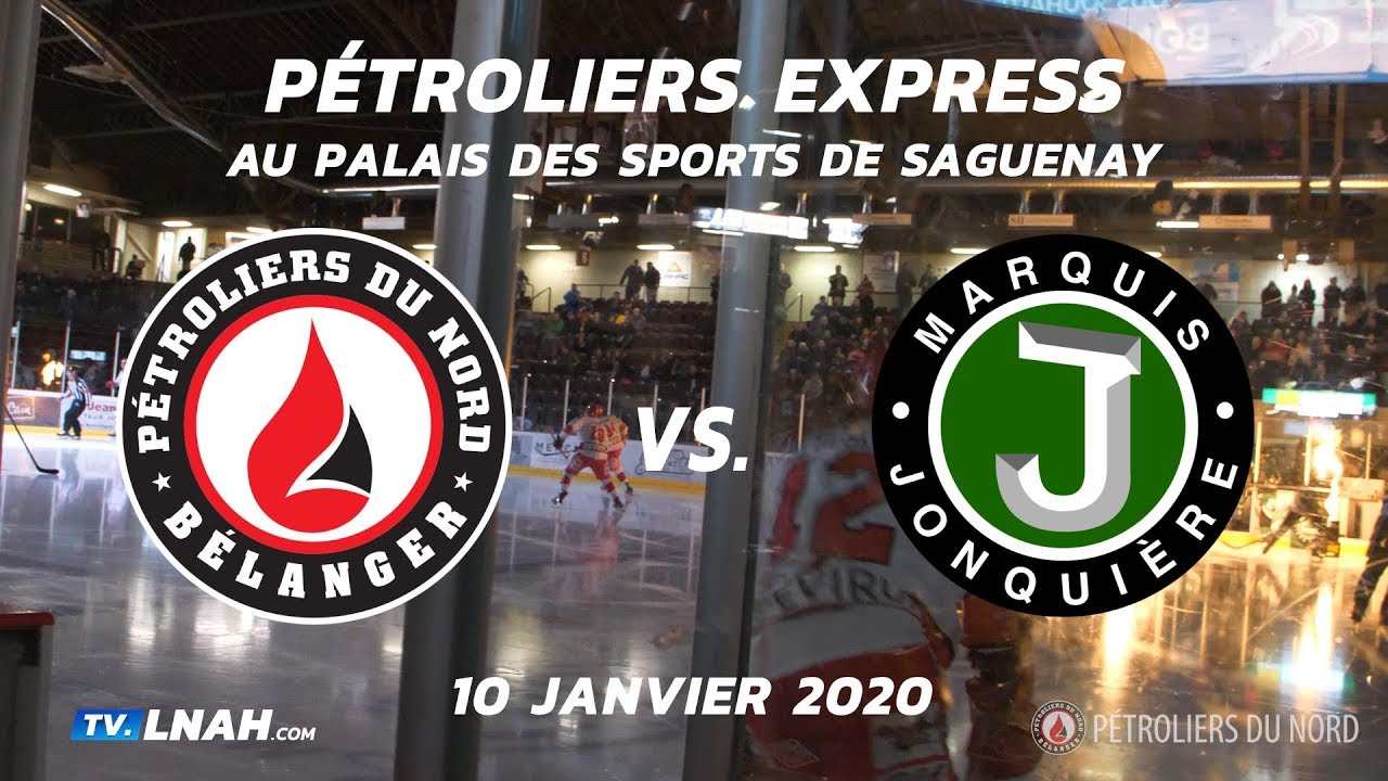 P&eacute;troliers Express 10 janvier vs Marquis