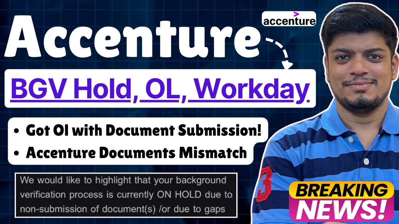 🤔Приостановка Accenture BGV? | Accenture OL без предоставления документов | Accenture BGV, Workda...