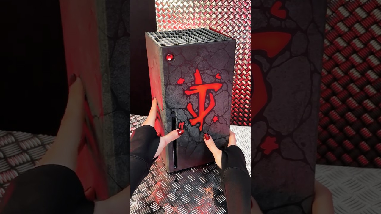 Unboxing DOOM The Dark Ages Xbox Console Wrap 🎮 