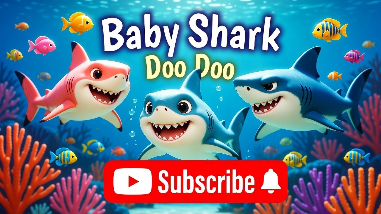 Baby Shark Doo Doo 🦈 | Fun Kids Song & Nursery Rhyme