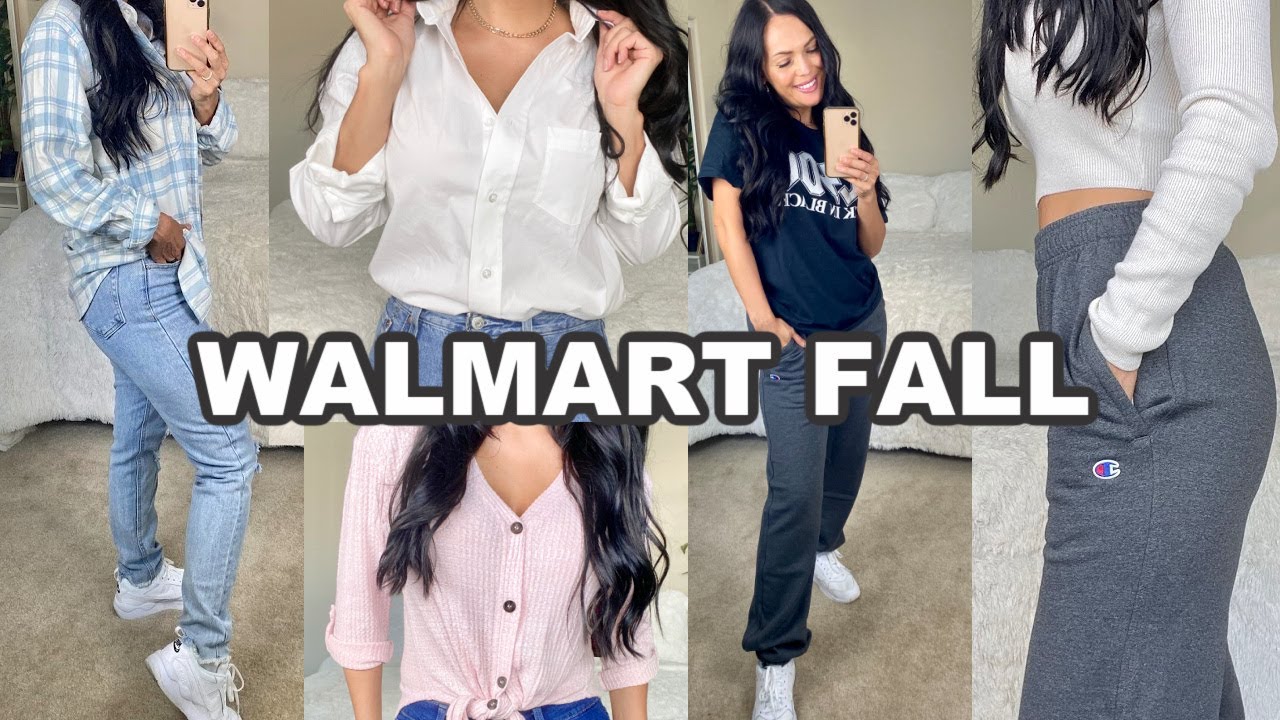 HUGE WALMART HAUL FALL CLOTHING | AFFORDABLE FASHION | WALMART TRY ON HAUL