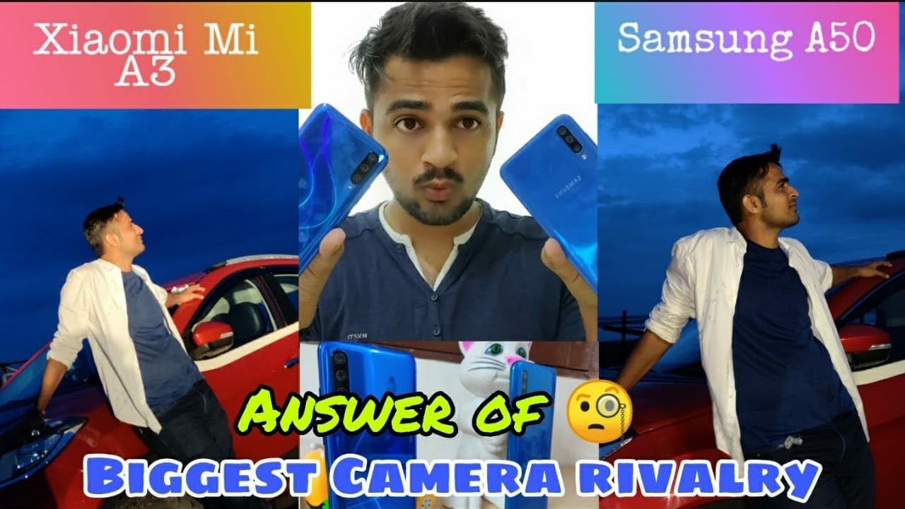 Samsung A50 VS Mi A3 Ultimate Camera Comparison. Best Value for money.