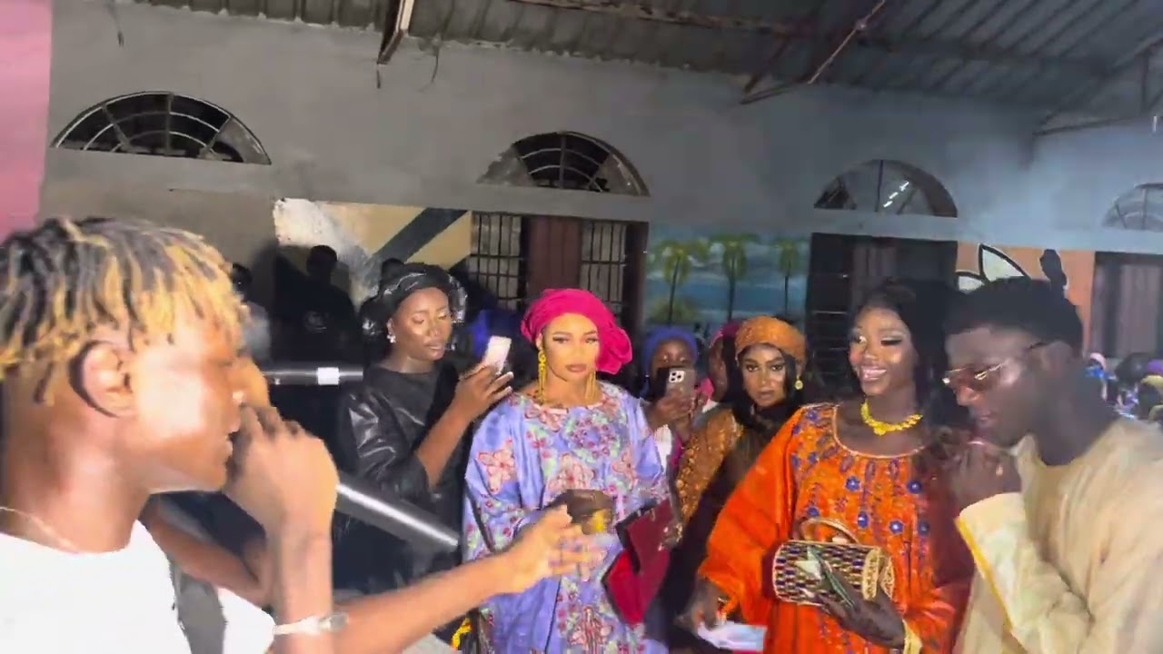 DBM performance at Hamidou & Bintou weeding night 🔥🔥🔥🎉congratulations 🎊 to you guys 