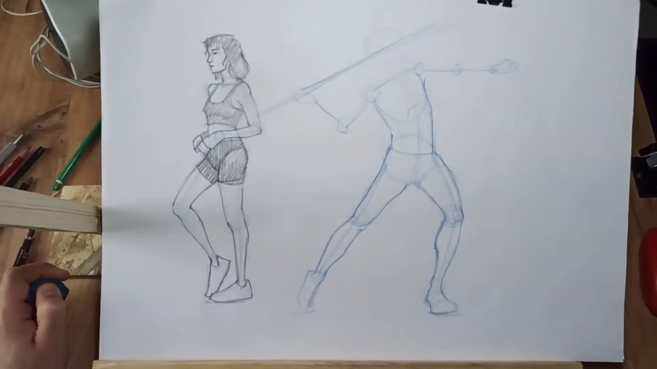 Kolay İnsan Figürleri ve El Çizimleri