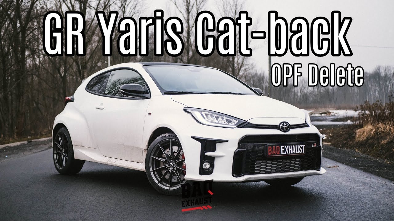 Toyota GR Yaris | New OPF Delete Cat-back amazing sound | Catback by Baq Exhaust