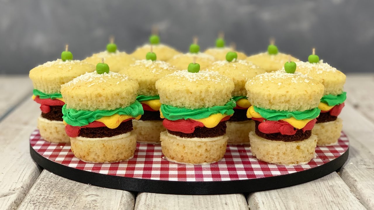 Burger CupCakes