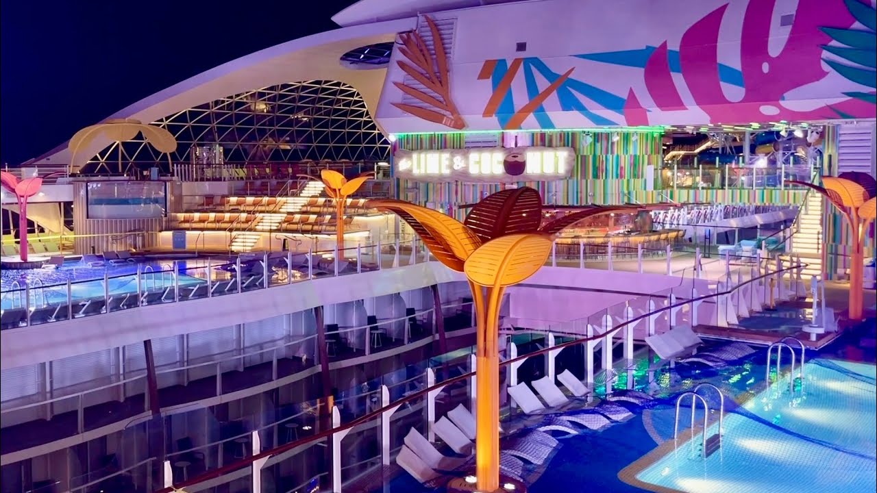 Utopia of the Seas Pool Deck Walkthrough