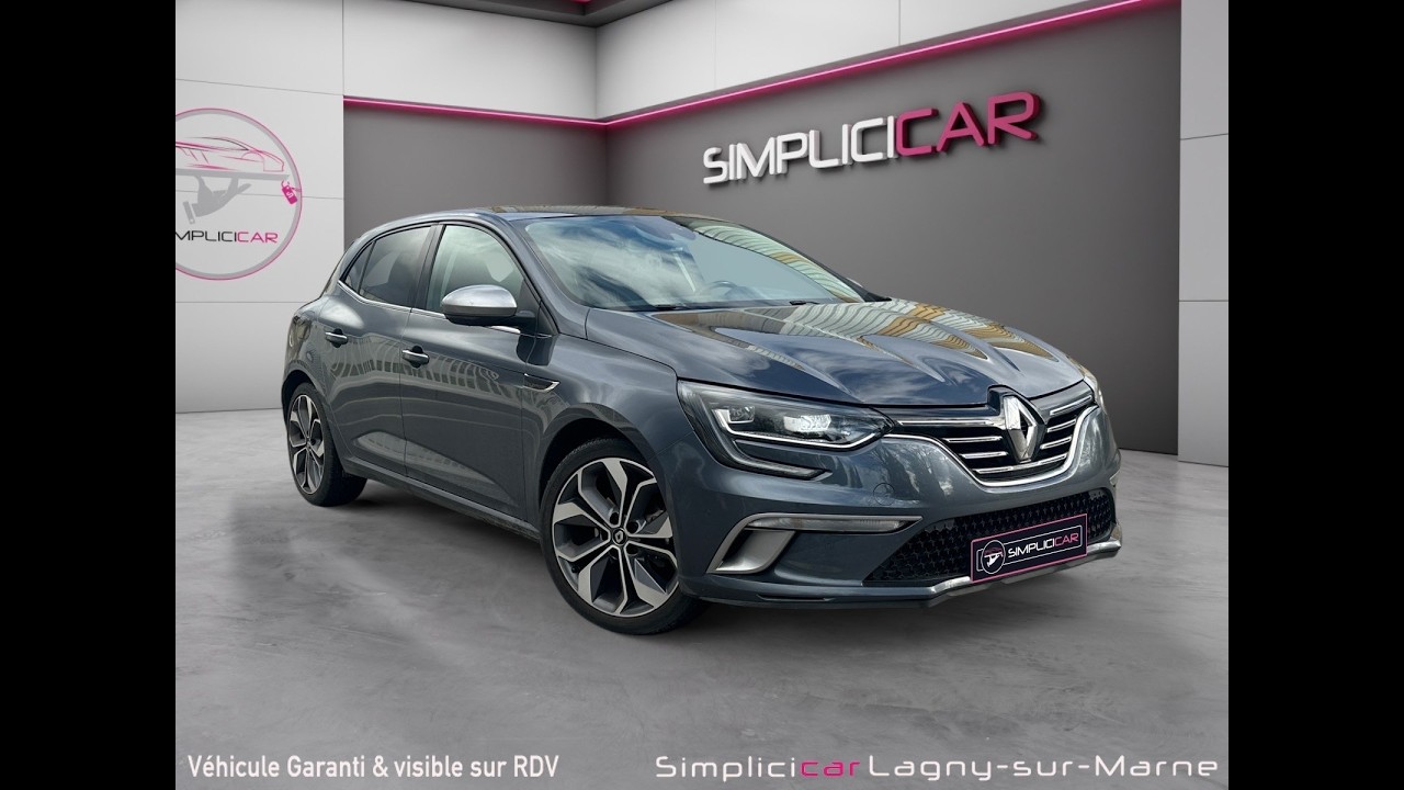 Renault Mégane IV 1.3 TCe 140 ch GT-Line - Historique Complet