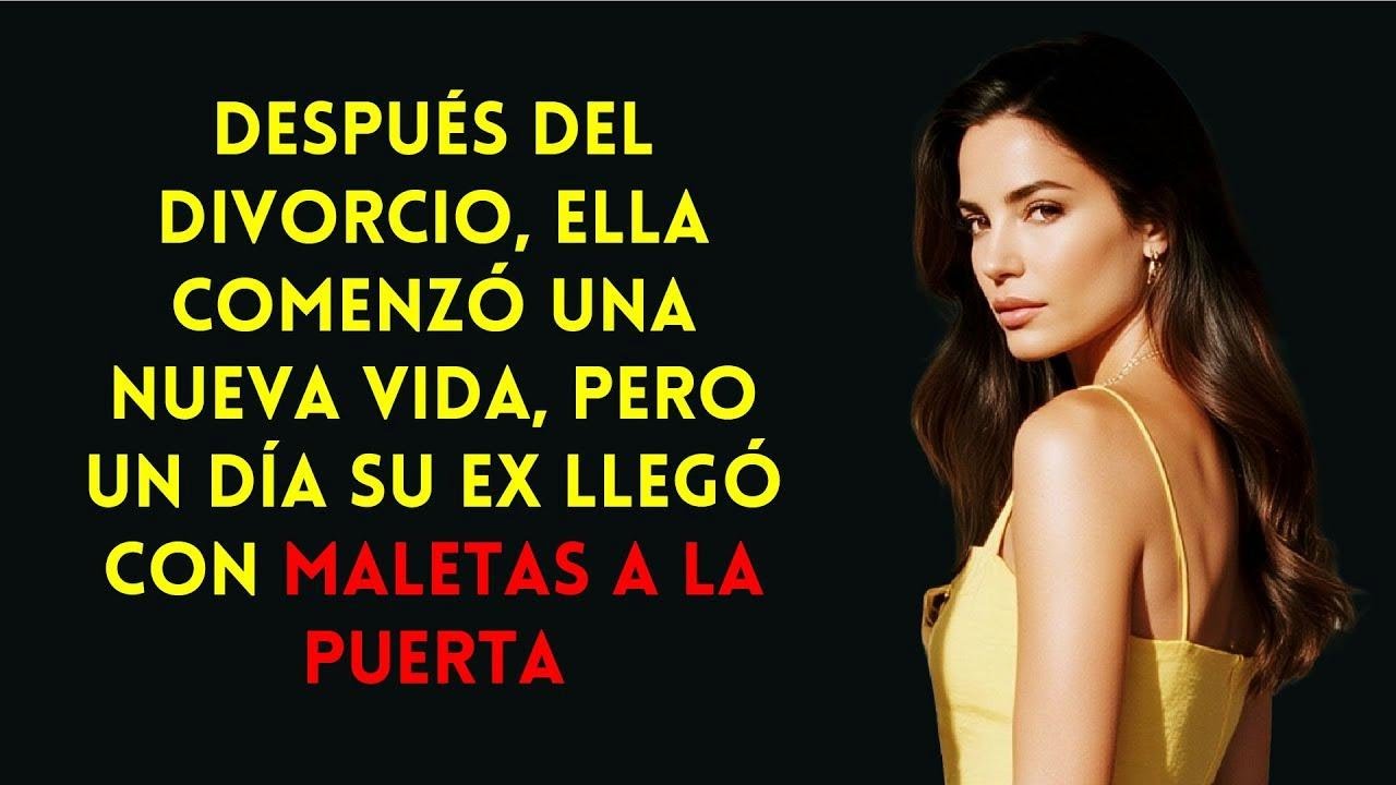 Tras el divorcio, empezó de nuevo… hasta que su ex llegó con maletas a su puerta.