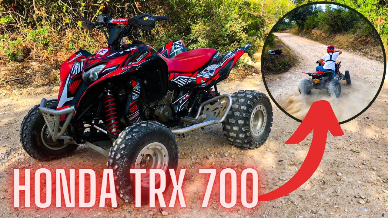 Honda Trx 700! Uma moto 4 pouco habitual de se ver?