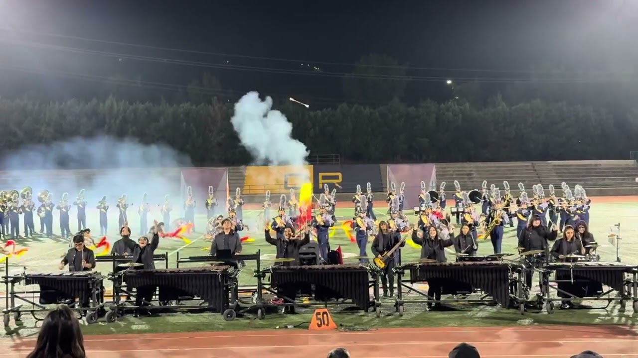 10/18/25 - Fire & Flames by West Park Panther Marching Band @ Oak Ridge High School Field Show
