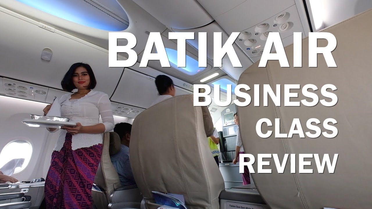 BATIK AIR BUSINESS CLASS BALI TO JAKARTA! - BOEING 737-900ER