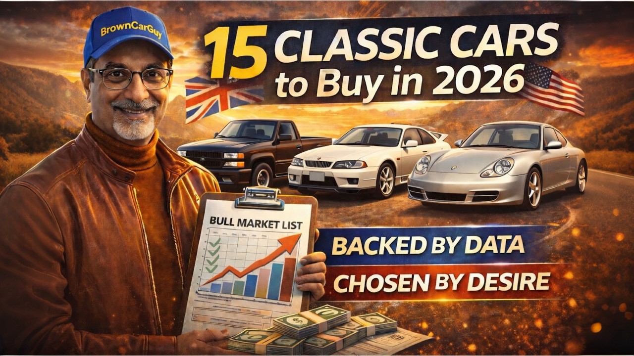 15 Classic Cars to Buy in 2026 &mdash; Backed by Data, Driven by Desire