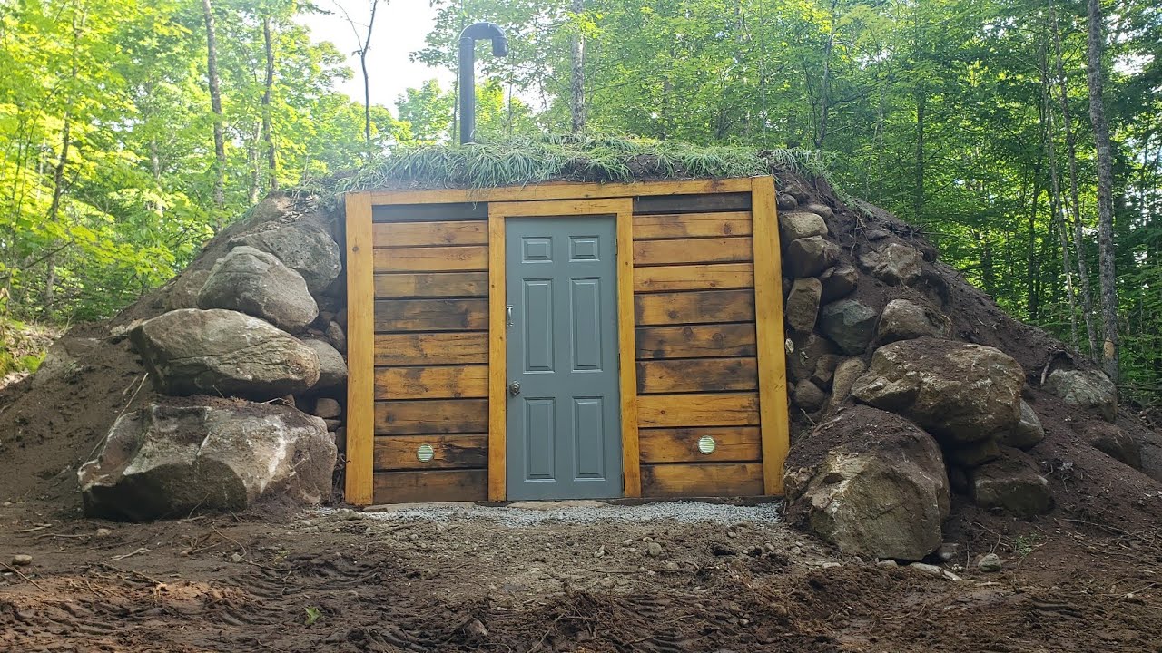 Building a Log Root Cellar