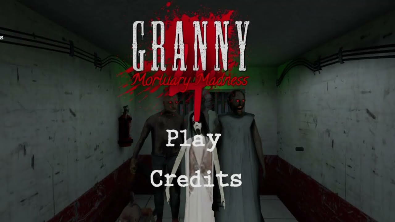 Granny chapter 4 mortuary madness finally escape 😈 ⚜️ #granny #grannychapter4 