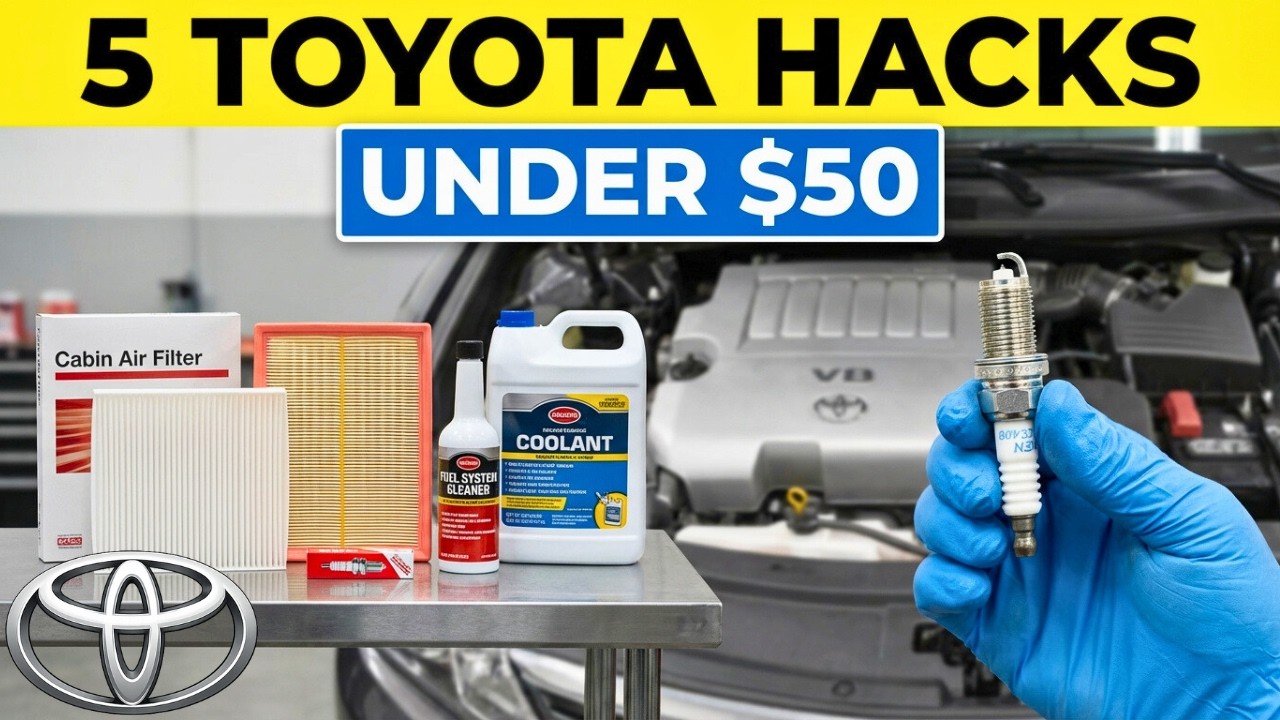 GENIUS $50 Toyota Upgrades That Actually Work (PROVEN RESULTS)