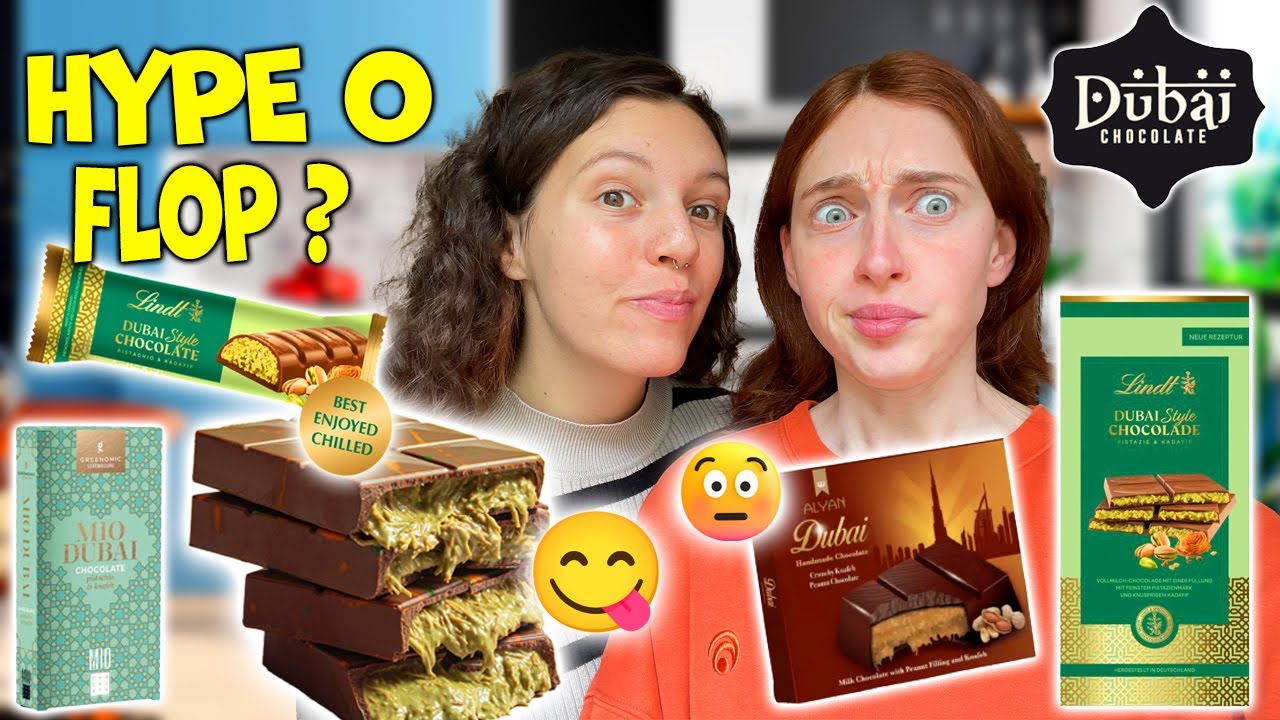 DUBAI CHOCOLATE LINDT e altre mille versioni 🍫 merita o no?