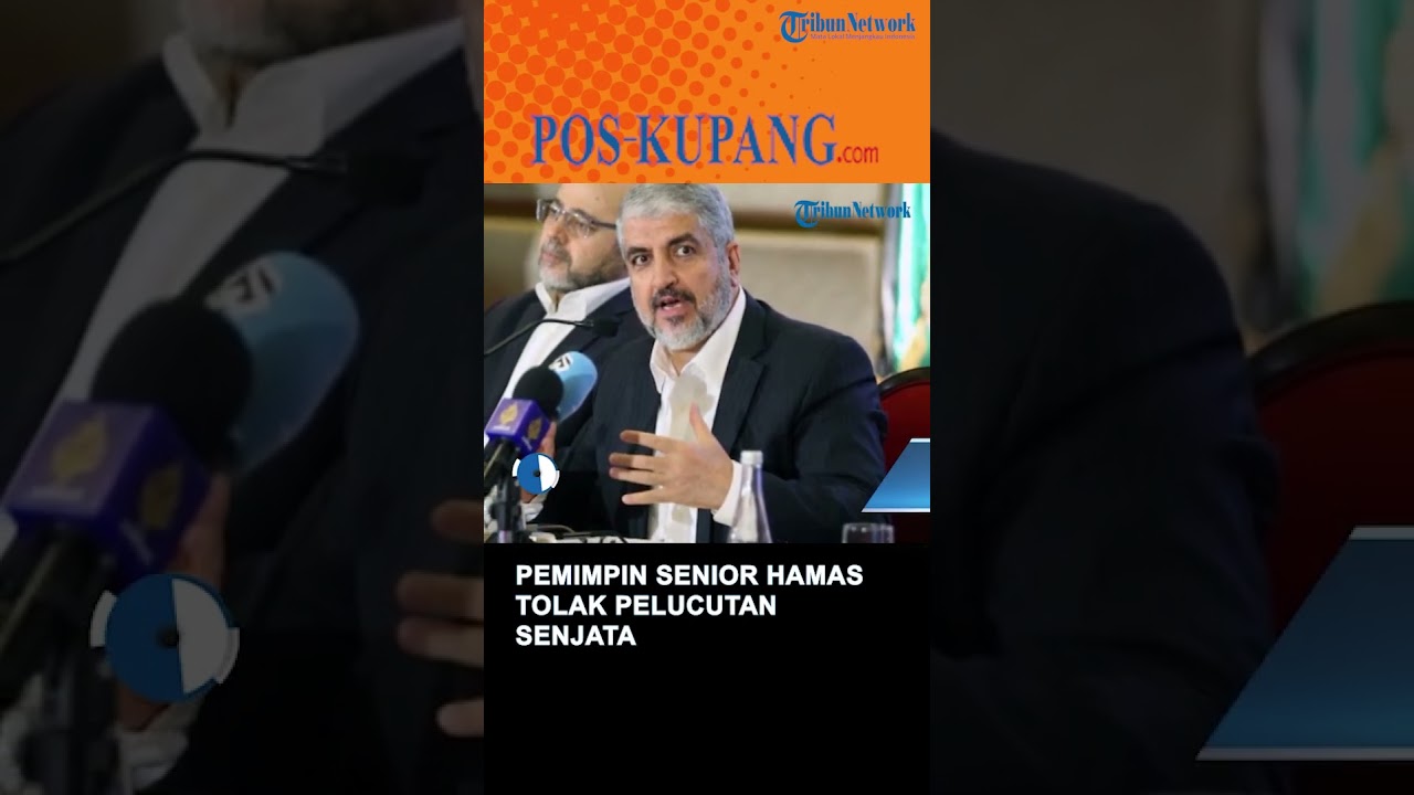 Pemimpin Senior Hamas Tolak Pelucutan Senjata