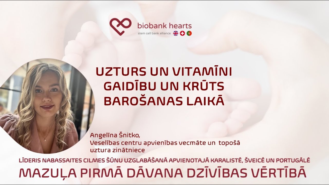 Uzturs un vitamīni gaidību un krūts baro&scaron;anas laikā.