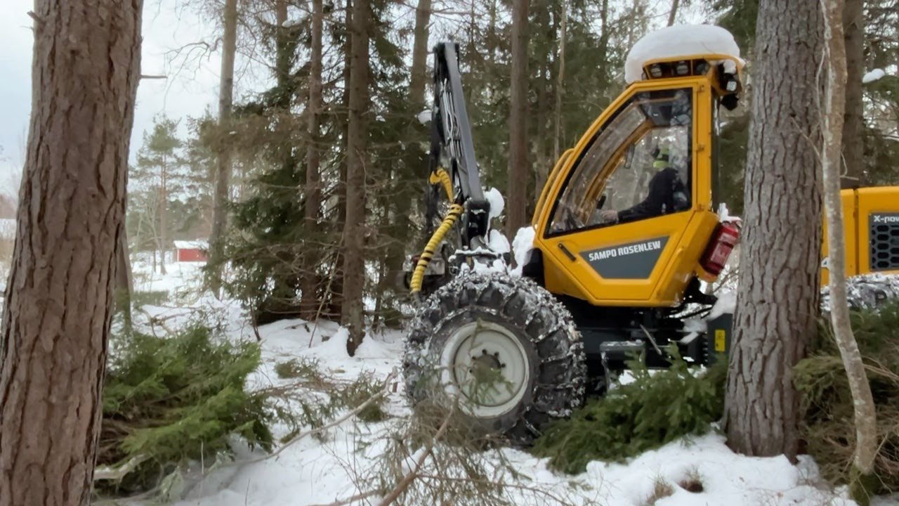 Köp Skördare Sampo HR46X på Klaravik