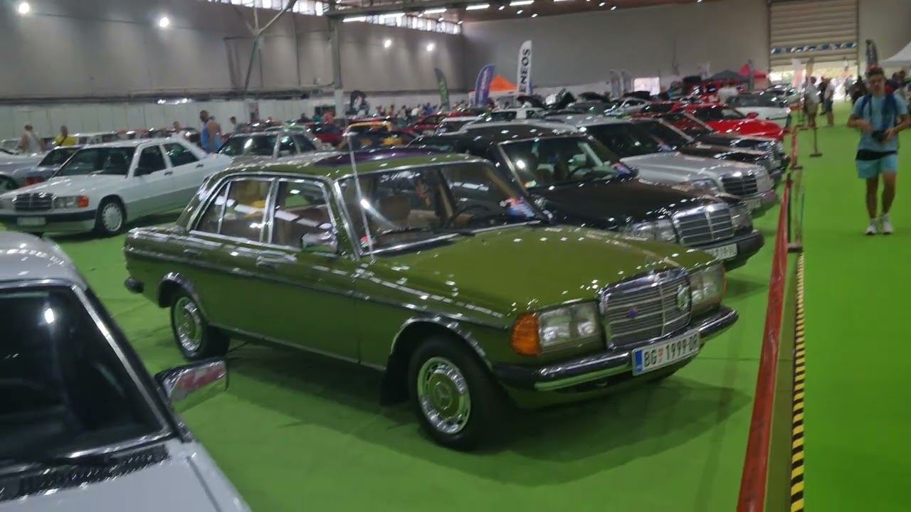 Mercedes oldtimer show