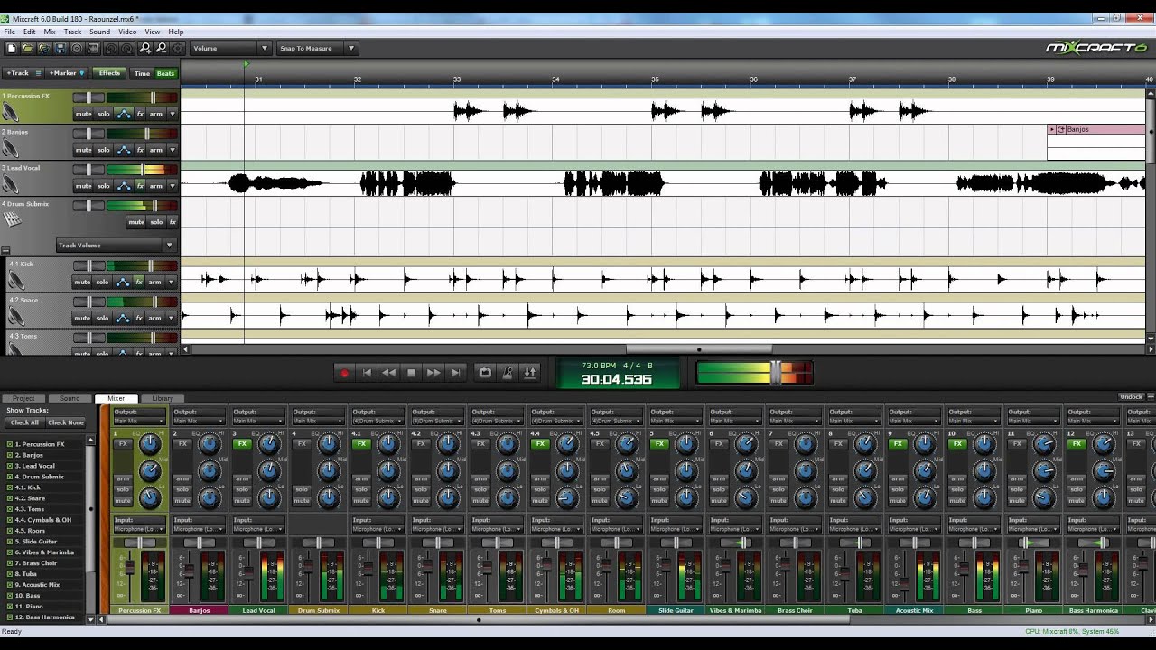 Mixcraft 6 Demo Song - 