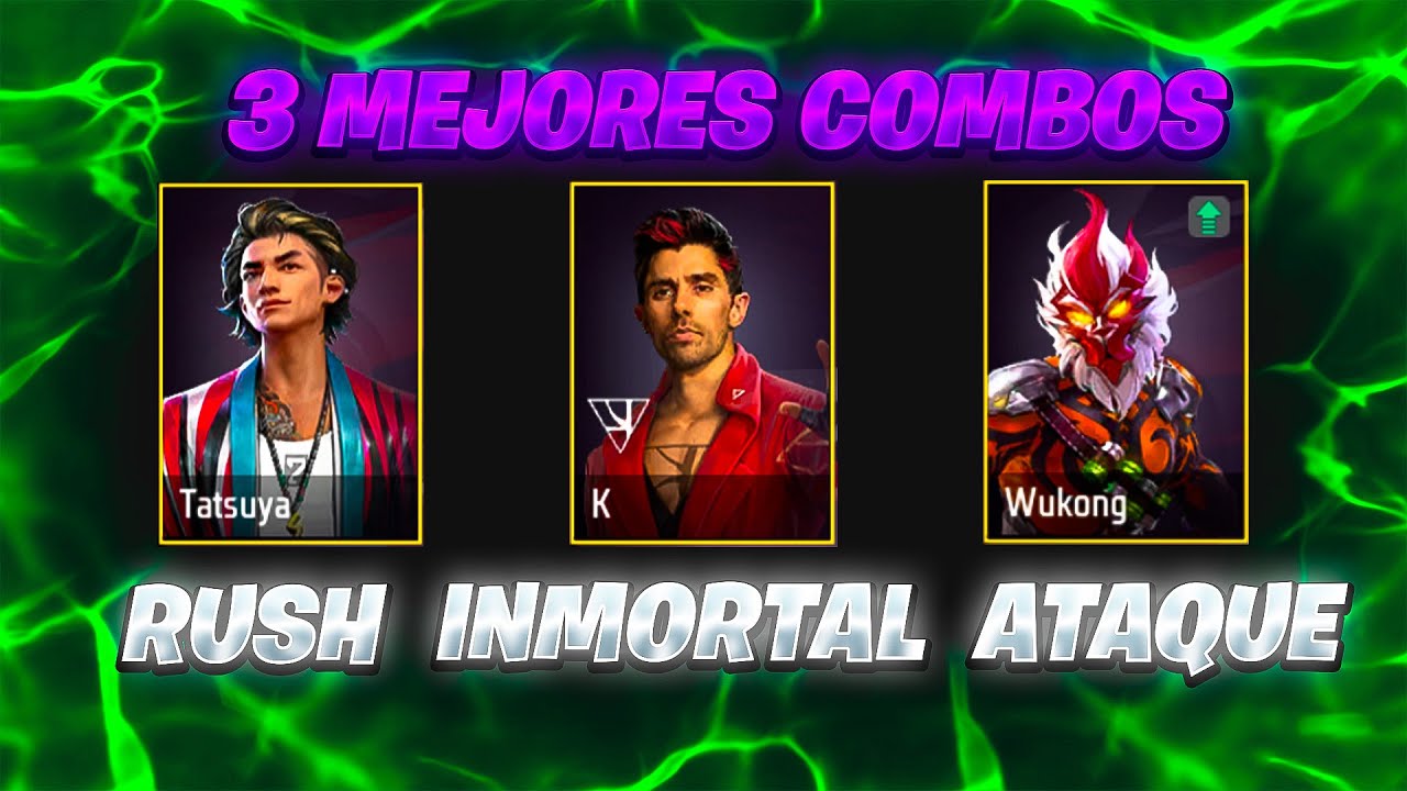 LAS MEJORES COMBINACIONES DE HABILIDADES EN FREE FIRE 2024 😱PARA CLASIFICATORIA Y DUELO DE ESCUADRAS