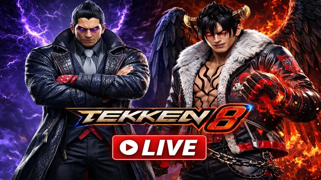 TEKKEN 8 LIVE || READY TO GET BEATEN BY MASHERS