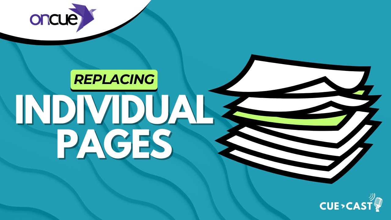 CueCast:  Replacing Pages