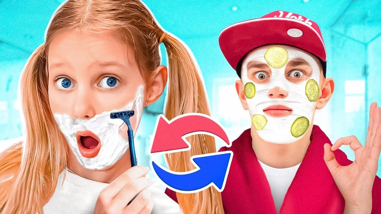 Wir TAUSCHEN unser LEBEN für 24 Stunden! 😱 Ultimativer Challenge | Amelie Show DE
