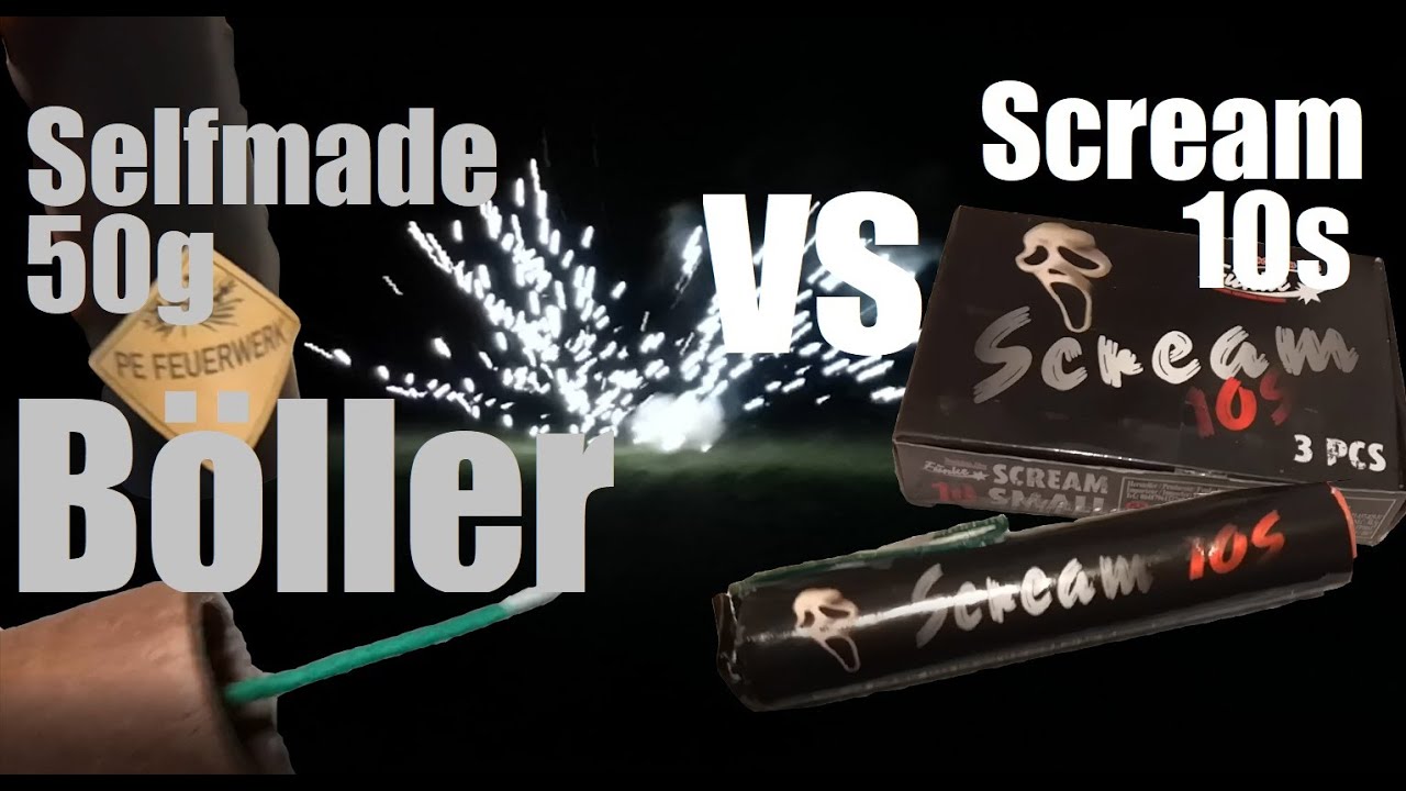 Selfmade 50g BKS B&ouml;ller vs. Scream 10s
