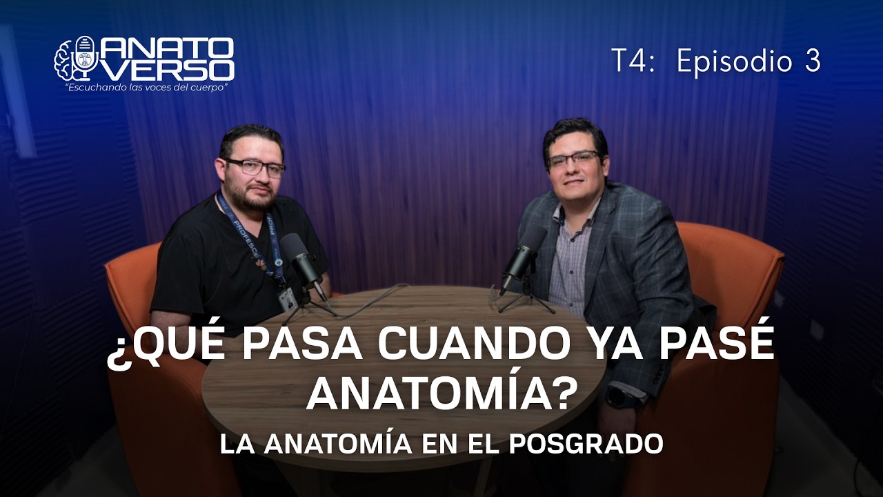 ¿Qué pasa cuando ya  pase Anatomía ?, la Anatomía en el posgrado