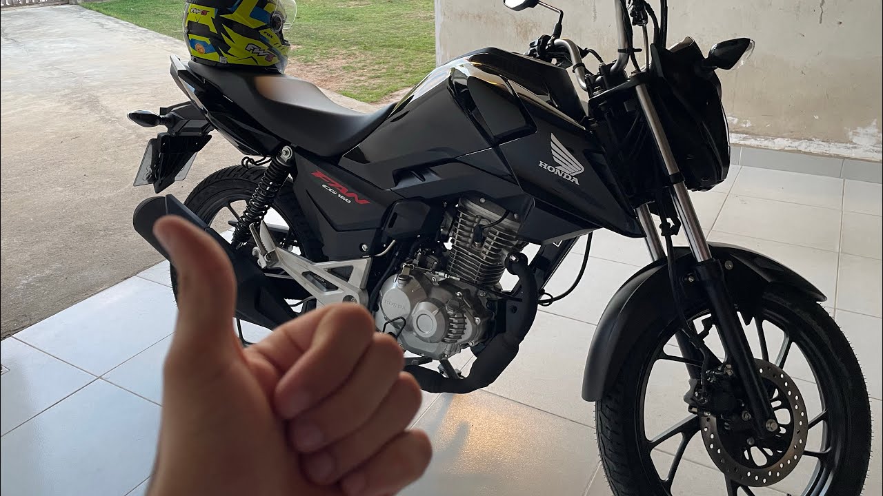 Fan 160 cor preta 2025 em detalhes !!!