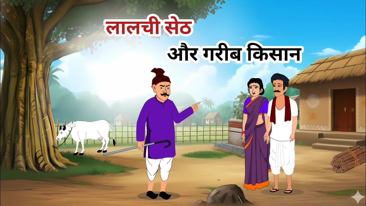 लालची सेठ और गरीब किसान | lalchi seth aur garib kisan | hindi kahaniya 