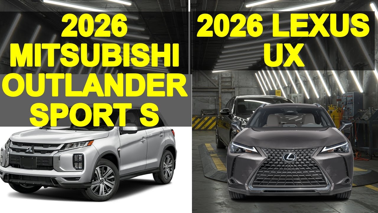 2026 Mitsubishi Outlander Sport S vs 2026 Lexus UX