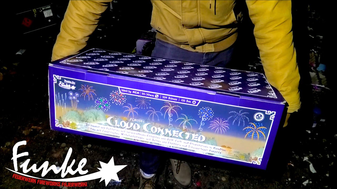 FUNKE CLOUD CONNECTED 🧨💥 259 SCHUSS XXL MEGA VERBUND 2,8KG EXPLOSIVMASSE 🔥