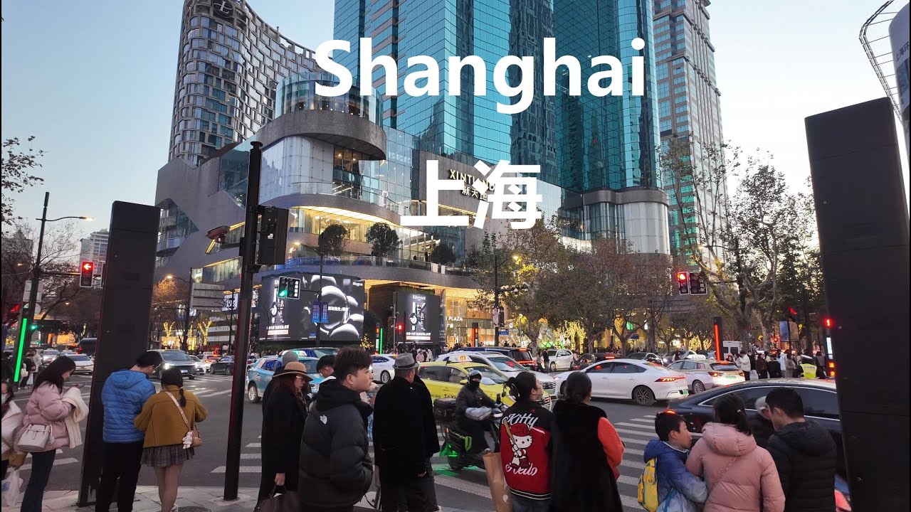Shanghai Xintiandi Shopping Mall City Walk 4K｜Huaihai Road｜K11 Mall ｜Xintiandi Plaza