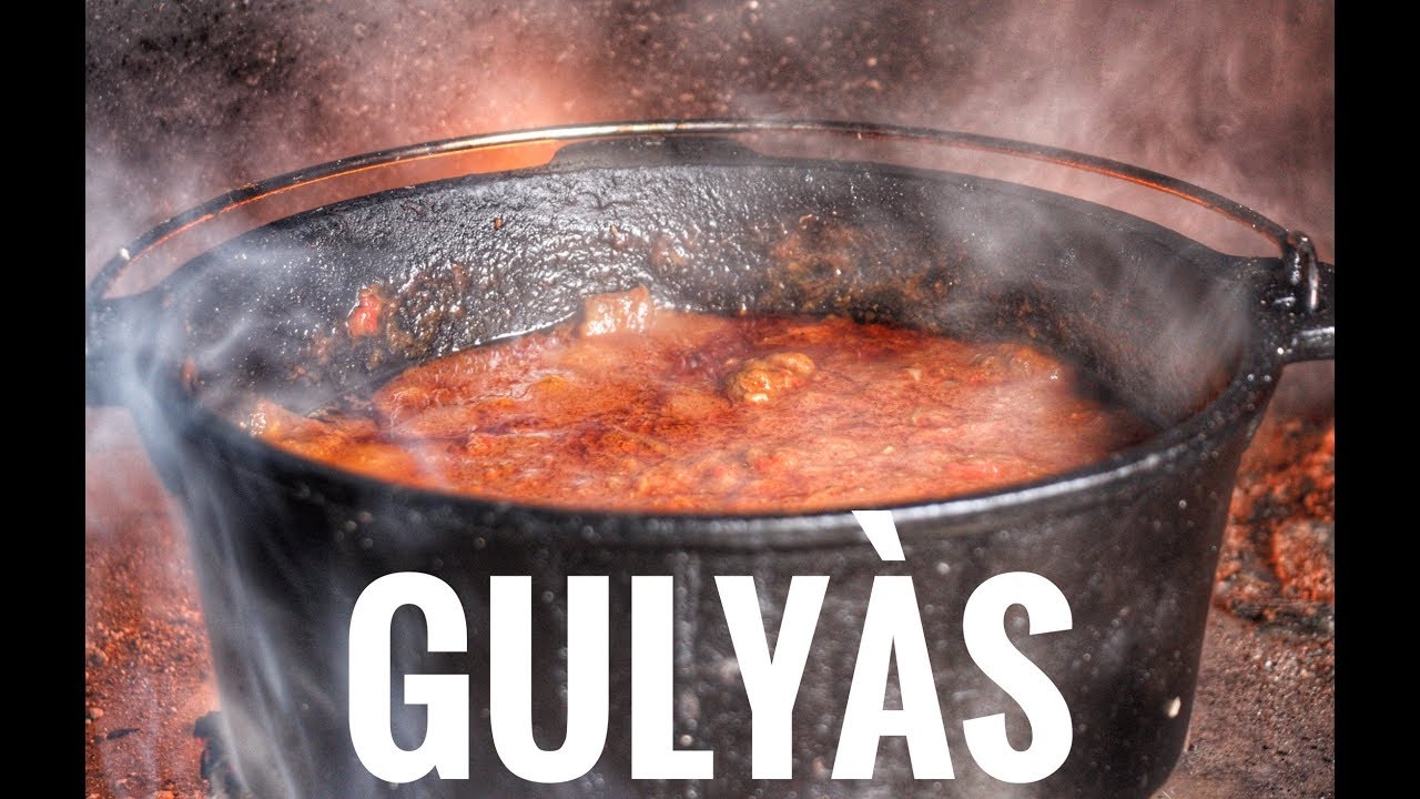 DUTCH OVEN GULY&Agrave;S (Goulash, Goulashsoup) - english BBQ-Video - 0815BBQ