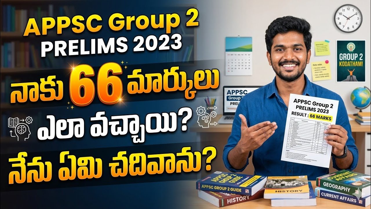 APPSC GROUP 2 PRELIMS PREPARATION STRATEGY 