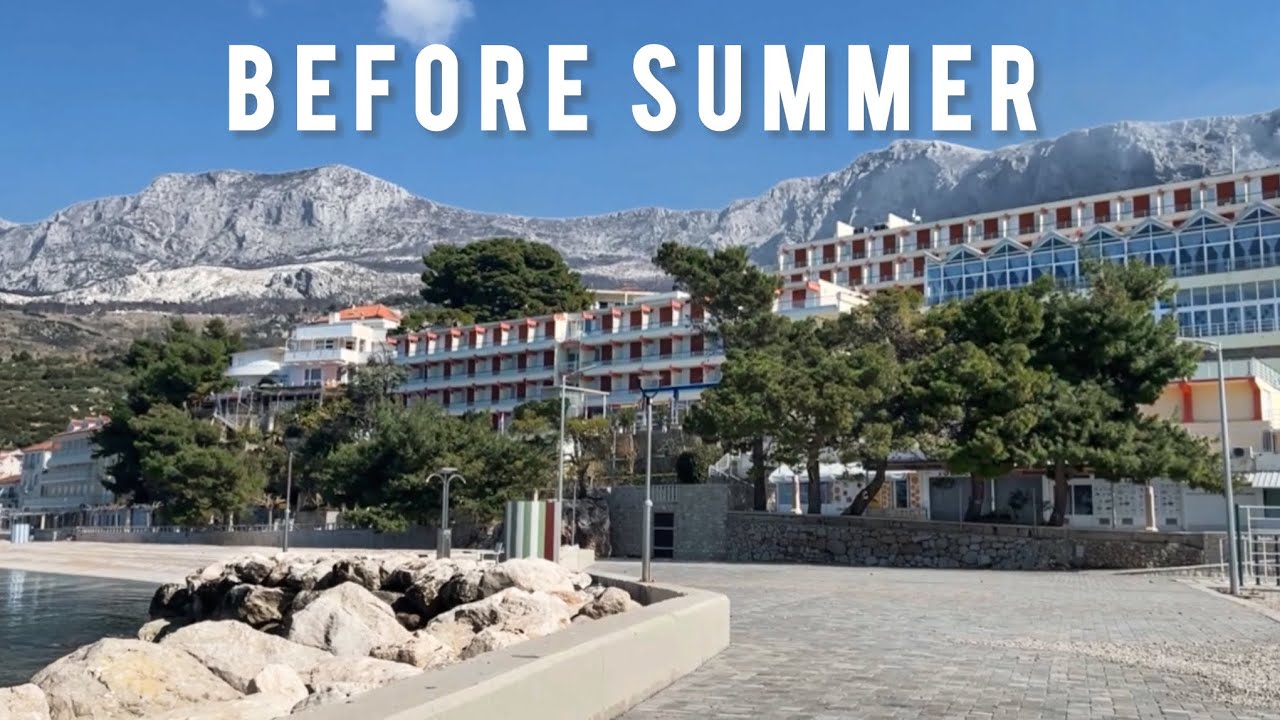 Podgora Before the Summer Tourists | Morning Walk 