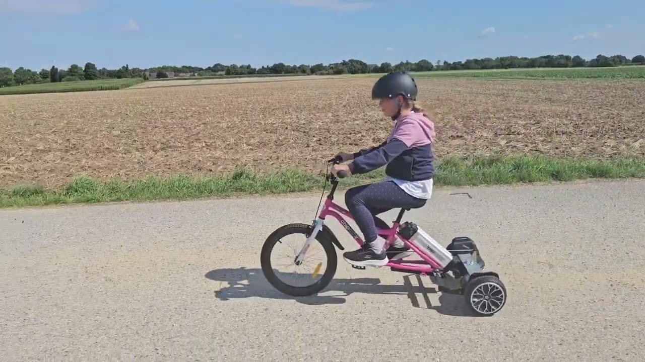 DIY Elektro-Trike aus Hoverboard & Kinderfahrrad – Version 1.0