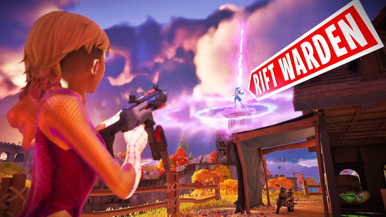 THE RIFT WARDEN has arrived to build the Rift Gate for Geno (Fortnite Concept)